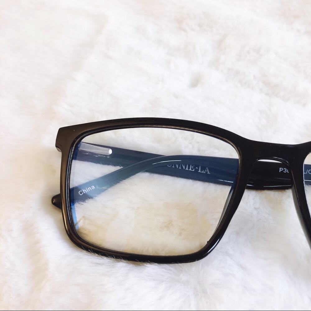 Caleb Black Computer Blue Light Glasses - Picture 2 of 10